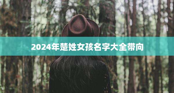 2024年楚姓女孩名字大全带向