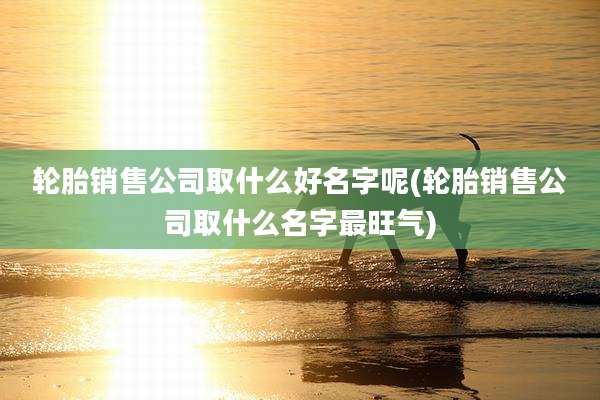 轮胎销售公司取什么好名字呢(轮胎销售公司取什么名字最旺气)