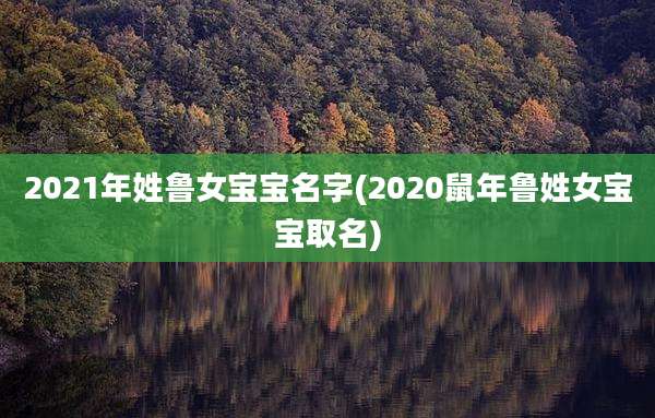 2021年姓鲁女宝宝名字(2020鼠年鲁姓女宝宝取名)