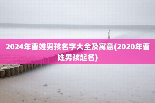 2024年曹姓男孩名字大全及寓意(2020年曹姓男孩起名)