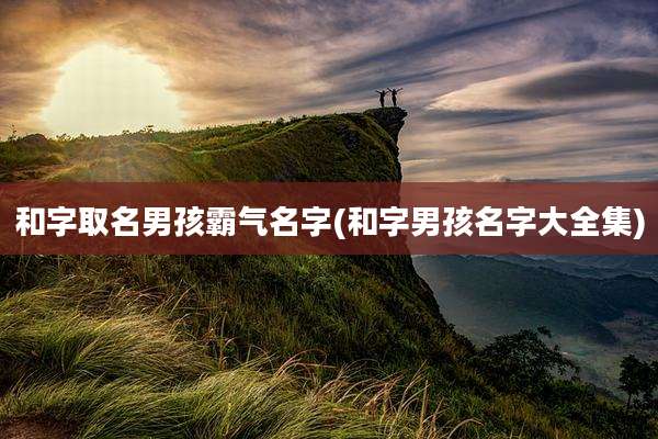 和字取名男孩霸气名字(和字男孩名字大全集)