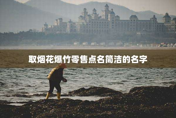 取烟花爆竹零售点名简洁的名字