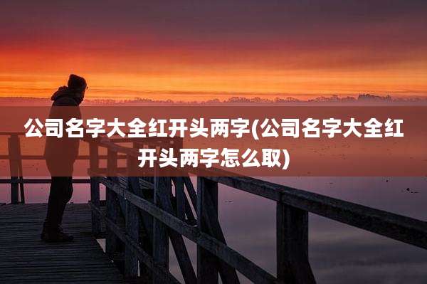 公司名字大全红开头两字(公司名字大全红开头两字怎么取)