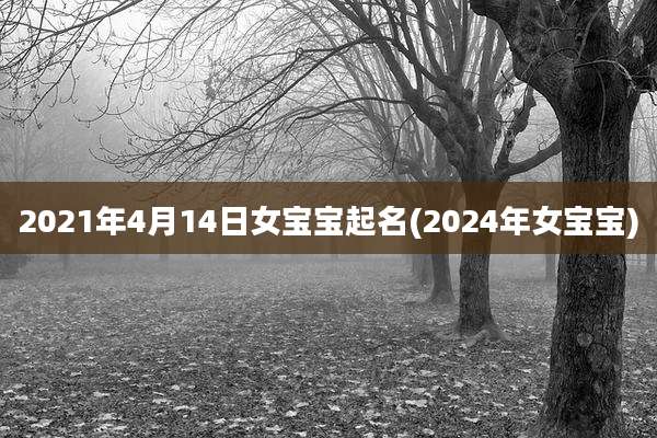 2021年4月14日女宝宝起名(2024年女宝宝)