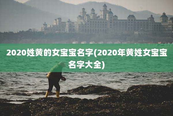 2020姓黄的女宝宝名字(2020年黄姓女宝宝名字大全)