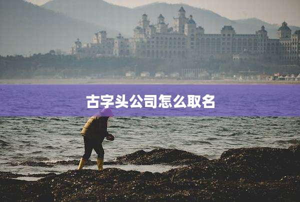 古字头公司怎么取名