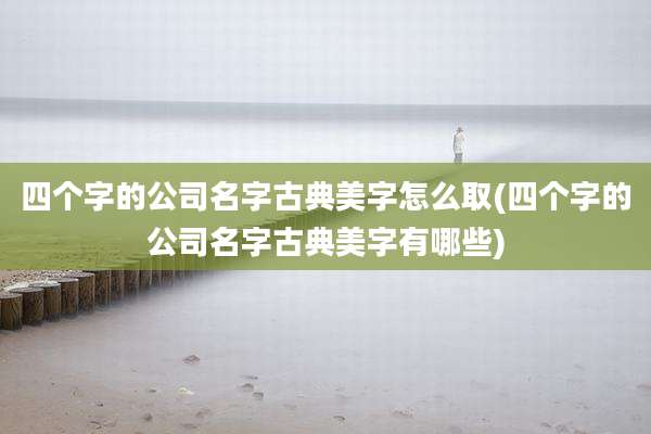 四个字的公司名字古典美字怎么取(四个字的公司名字古典美字有哪些)