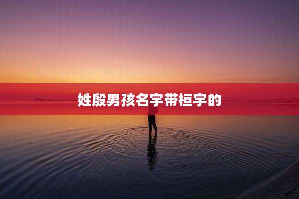 姓殷男孩名字带桓字的