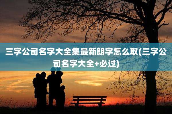 三字公司名字大全集最新朗字怎么取(三字公司名字大全+必过)
