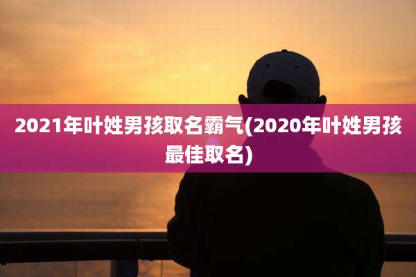 2021年叶姓男孩取名霸气(2020年叶姓男孩最佳取名)