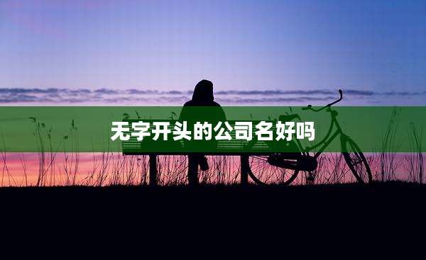 无字开头的公司名好吗