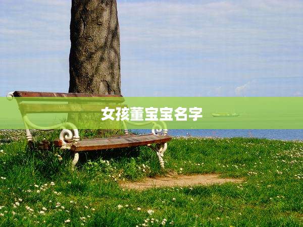 女孩董宝宝名字