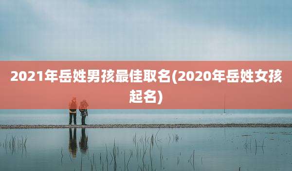 2021年岳姓男孩最佳取名(2020年岳姓女孩起名)