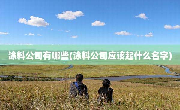 涂料公司有哪些(涂料公司应该起什么名字)