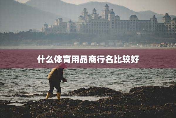 什么体育用品商行名比较好