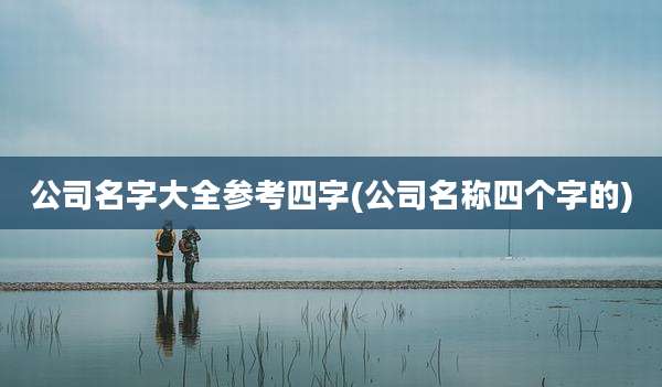 公司名字大全参考四字(公司名称四个字的)