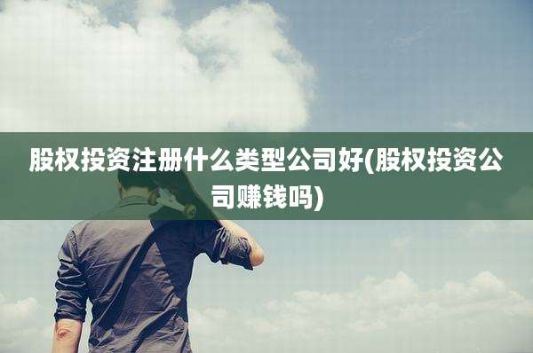 股权投资注册什么类型公司好(股权投资公司赚钱吗)