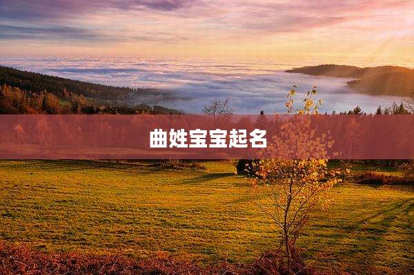 曲姓宝宝起名