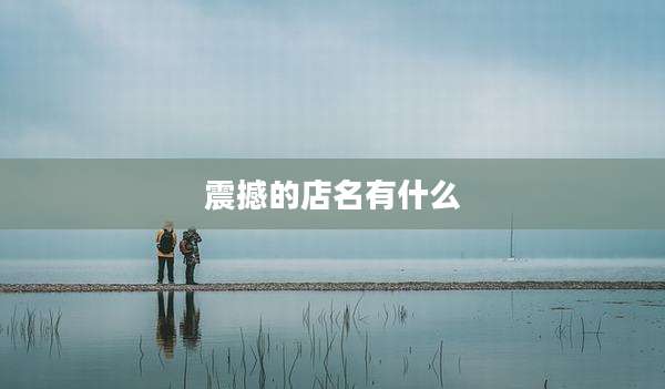 震撼的店名有什么