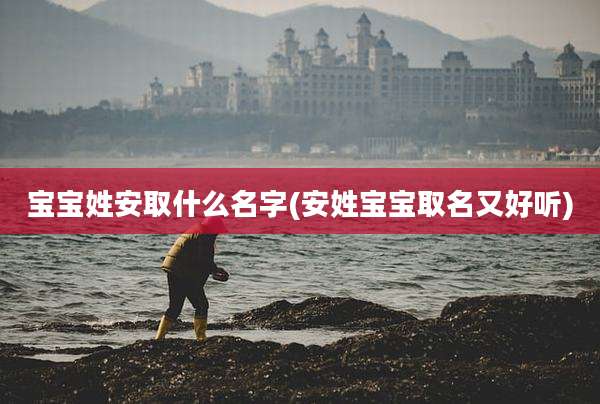 宝宝姓安取什么名字(安姓宝宝取名又好听)