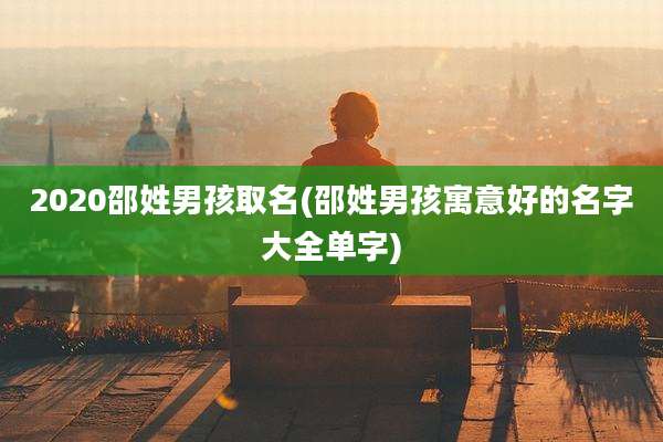 2020邵姓男孩取名(邵姓男孩寓意好的名字大全单字)