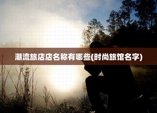 潮流旅店店名称有哪些(时尚旅馆名字)