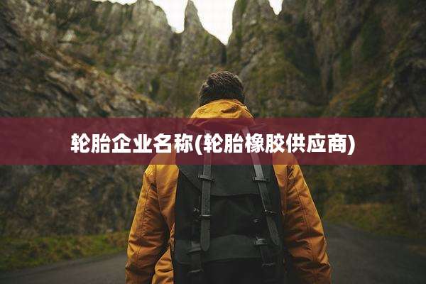 轮胎企业名称(轮胎橡胶供应商)
