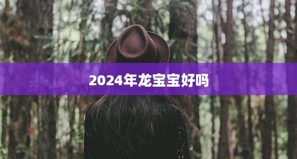 2024年龙宝宝好吗