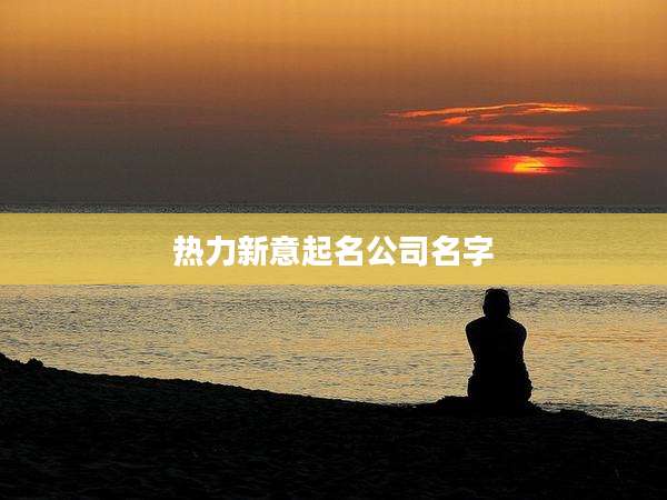 热力新意起名公司名字