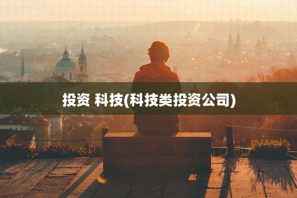 投资 科技(科技类投资公司)