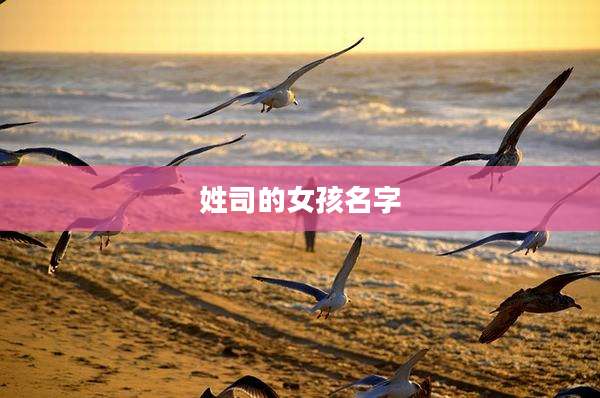 姓司的女孩名字