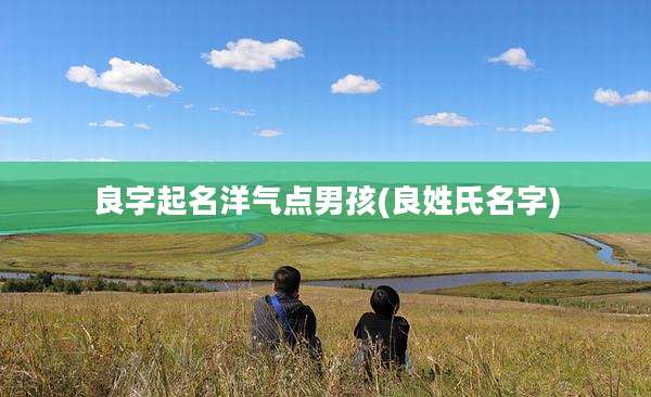 良字起名洋气点男孩(良姓氏名字)