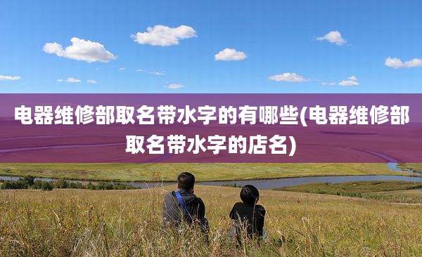 电器维修部取名带水字的有哪些(电器维修部取名带水字的店名)