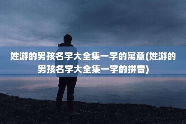 姓游的男孩名字大全集一字的寓意(姓游的男孩名字大全集一字的拼音)