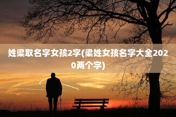 姓梁取名字女孩2字(梁姓女孩名字大全2020两个字)