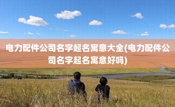电力配件公司名字起名寓意大全(电力配件公司名字起名寓意好吗)