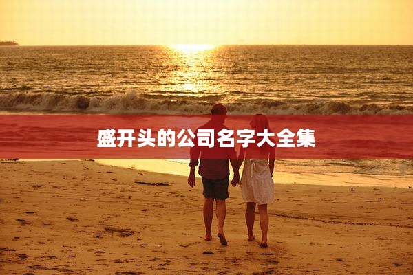盛开头的公司名字大全集