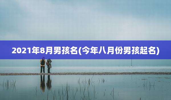 2021年8月男孩名(今年八月份男孩起名)