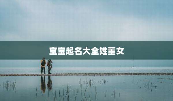 宝宝起名大全姓董女