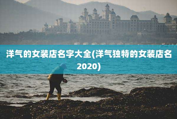 洋气的女装店名字大全(洋气独特的女装店名2020)