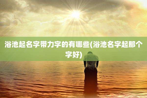 浴池起名字带力字的有哪些(浴池名字起那个字好)