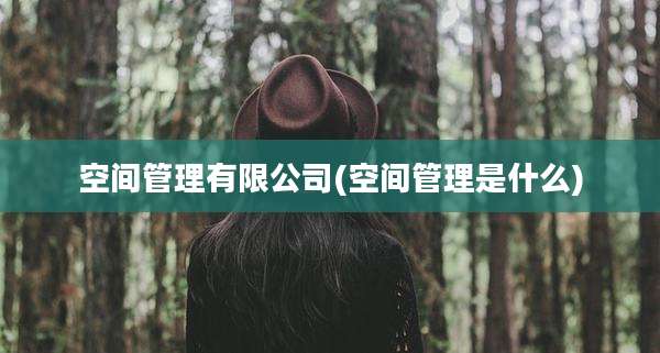 空间管理有限公司(空间管理是什么)