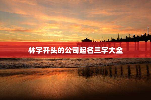 林字开头的公司起名三字大全