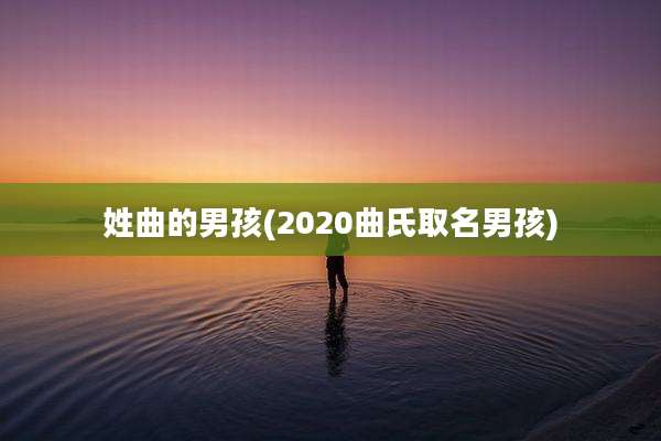 姓曲的男孩(2020曲氏取名男孩)