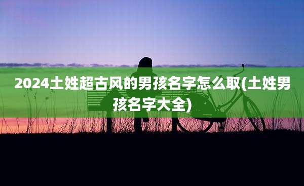 2024土姓超古风的男孩名字怎么取(土姓男孩名字大全)