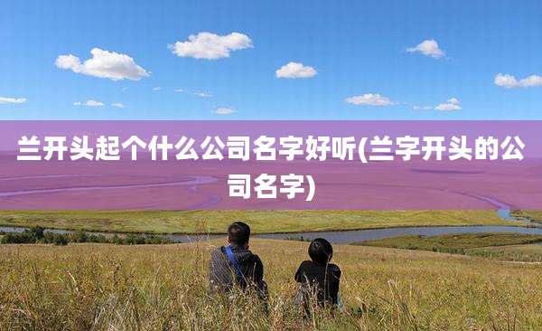 兰开头起个什么公司名字好听(兰字开头的公司名字)