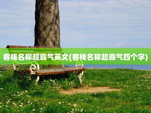 客栈名称超霸气英文(客栈名称超霸气四个字)
