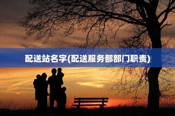 配送站名字(配送服务部部门职责)