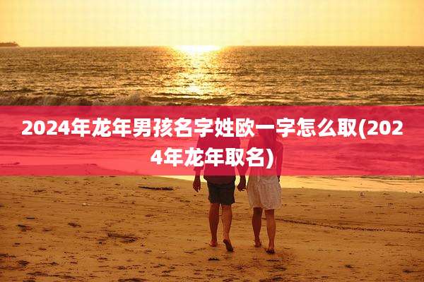 2024年龙年男孩名字姓欧一字怎么取(2024年龙年取名)