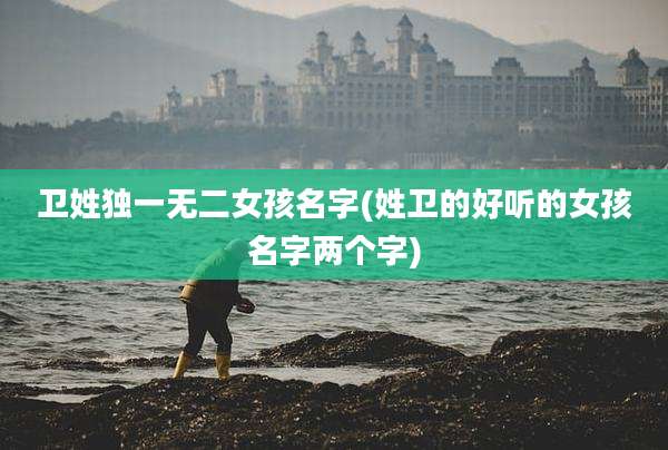 卫姓独一无二女孩名字(姓卫的好听的女孩名字两个字)